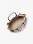 MICHAEL KORS  Avril Small Leather Satchel - Pwd Blsh Mlt image 3