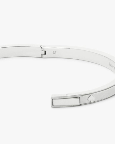 KATE SPADE Spot The Spade Metal 5mm Hinge Bangle image 2