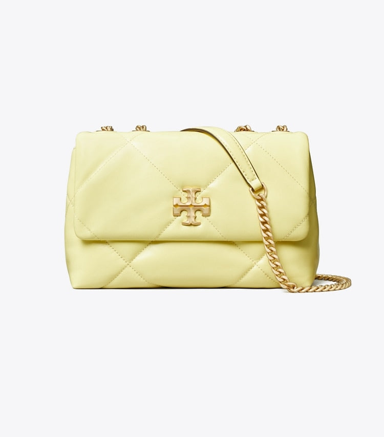 TORY BURCH Kira Diamond Quilt Small Shoulder Bag - Frozen Zest image 1