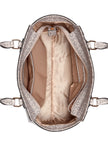 Guess Gemma Logo Satchel - Beige image 2