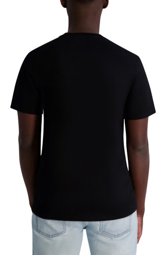 KARL LAGERFELD Drippy Beaded Logo Graphic T-Shirt image 0