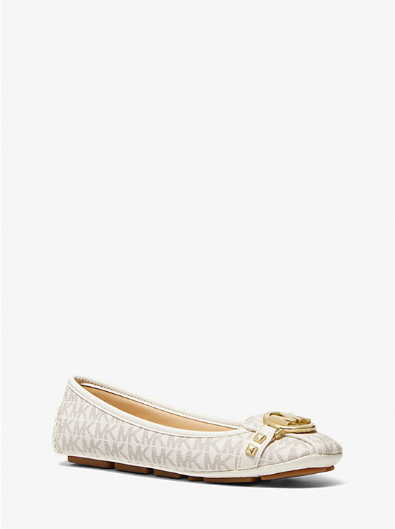 MICHAEL KORS Fulton Studded Logo Moccasin - Vanilla image 0