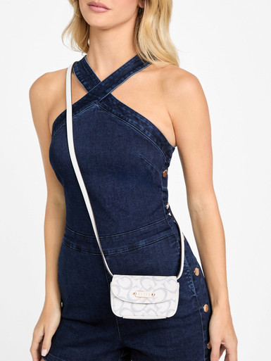 GUESS Yuna Logo Micro Crossbody image 3