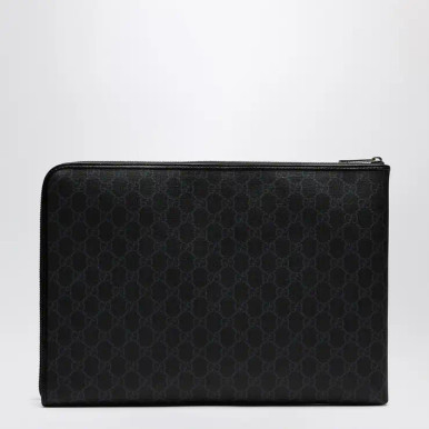 GUCCI Interlocking G GG Supreme Coated Canvas Clutch Bag image 0