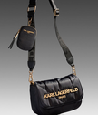 KARL LAGERFELD Voyage Logo Crossbody (Arriving In Delhi) image 1