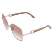 [ARRIVING] SALVATORE FERRAGAMO Brown Gradient Butterfly Ladies Sunglasses image 2