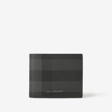 BURBERRY Check Slim Bifold Wallet image 4