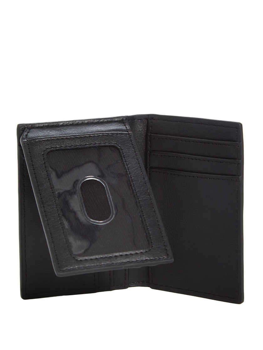 Guess Smooth Faux-Leather Bifold Wallet - Black image 2