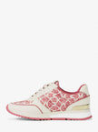 MICHAEL KORS Andi Graphic Logo Trainer - Hibiscus Multi image 3