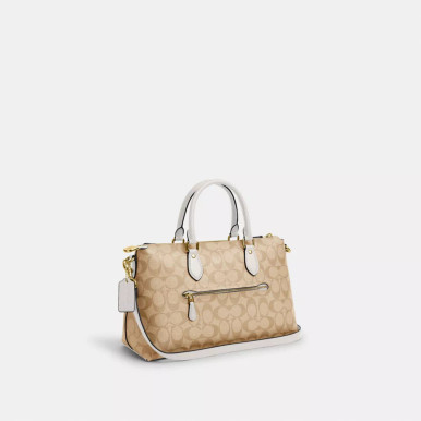 COACH Georgia Satchel In Signature Canvas image 2
