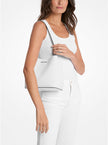 MICHAEL KORS Pratt Medium Shoulder Bag - Optic White image 1