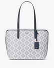 KATE SPADE  Signature Spade Flower Tote - NAVY MULTI image