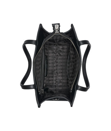 KARL LAGERFELD Maybelle Satchel With Pins - Black image 2