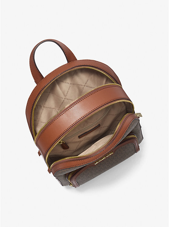 MICHAEL KORS Jaycee Medium Logo Backpack - Brown image 2