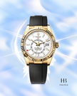 [Store Display] Rolex Sky-Dweller Intense White Dial Oysterflex 42 mm