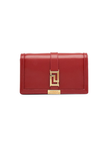 VERSACE Greca Goddess Leather Wallet-On-Chain - Parade Red image 3