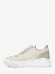 MICHAEL KORS Lexi Embellished Mixed-Media Sneaker image 1