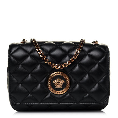 Medusa Nappa Quilted Leather Chain Crossbody image 6