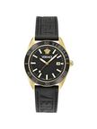 VERSACE V-Dome Quartz Black Dial Men's Watch image 0