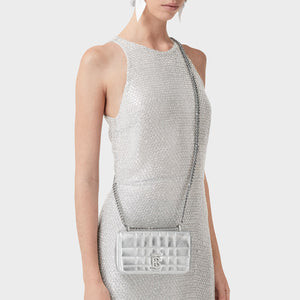 BURBERRY Lola Mini Shoulder Bag Silver image 1