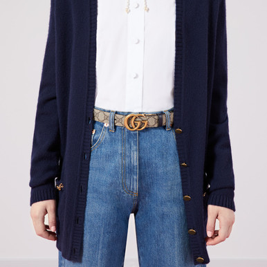 GUCCI Ceinture Réversible GG Marmont image 4