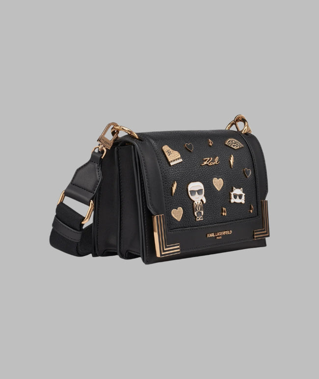KARL LAGERFELD Camille Shoulder Bag Black image 1