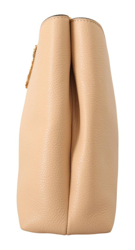 VERSACE Calf Leather Small Hobo Shoulder bag - Beige image 0