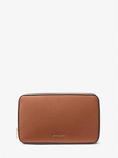 MICHAEL KORS Medium Pebbled Leather Tech Organizer image 0