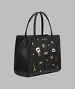 KARL LAGERFELD Maybelle Duo Top Handle Satchel  (Arriving In Delhi) image 3