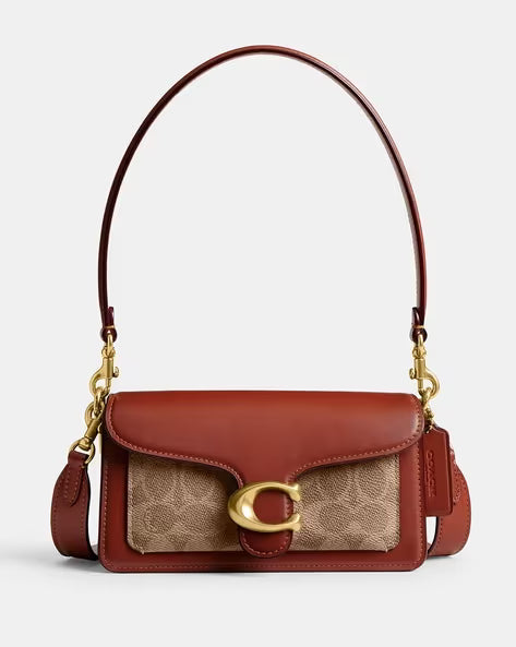 [AT DELHI] COACH Tabby Shoulder Bag 20 In Signature Canvas image 0
