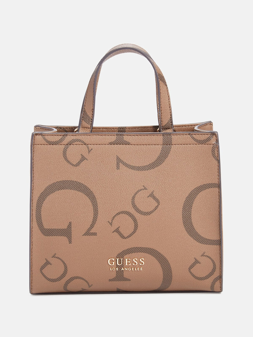 Guess Lindey Mini Tote - Brown image 0