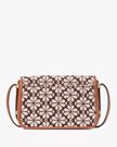 KATE SPADE Spade Flower Jacquard Small Flap Crossbody image 2