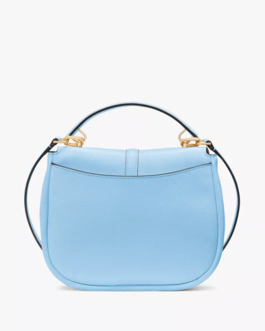 KATE SPADE Kayla Pebbled Leather Saddle Bag (Arriving In Delhi ) image 0