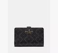 KATE SPADE Spade Flower Medium Bifold Wallet - Black image 0
