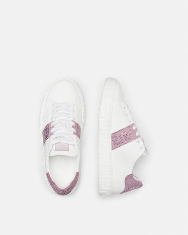 VERSACE Crystal Greca Sneakers image 0