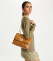 TORY BURCH Kira Diamond Quilt Convertible Shoulder Bag - Tan image 0