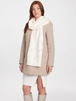 Guess Scarf Rhinestone Logo Scarf - Off-White image 1
