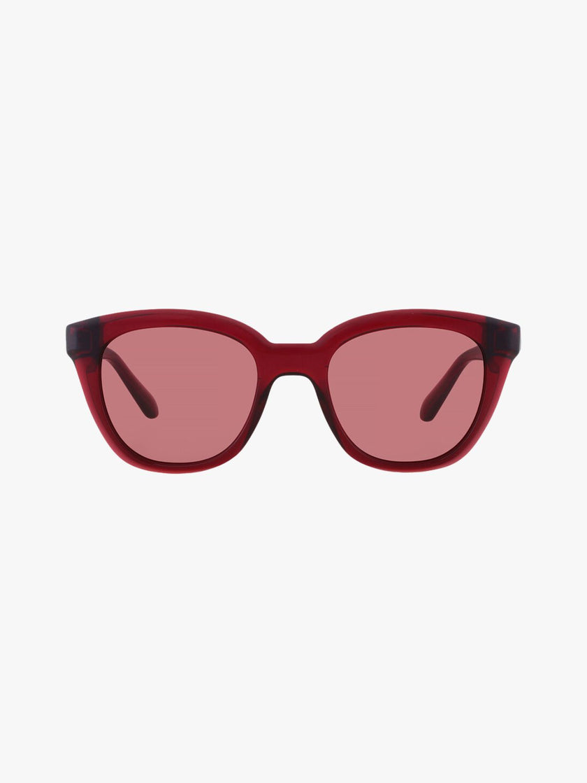 SALVATORE FERRAGAMO Salvatore Red Cat Eye Ladies Sunglasses (Arriving In Delhi) image 0