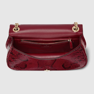 GUCCI Blondie Medium Python Shoulder Bag image 1