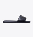 TORY BURCH Double T Sport Slide - Perfect Navy / Gold image 1