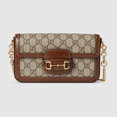 GUCCI Horsebit 1955 Mini Bag - Beige image 4