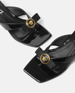 VERSACE Gianni Ribbon Mules 45 mm image 2