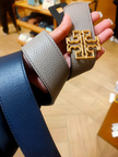 TORY BURCH Reversible Britten Logo Belt image 4