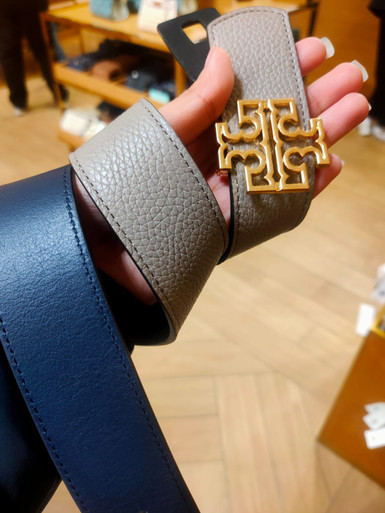 TORY BURCH Reversible Britten Logo Belt image 4