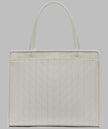 KARL LAGERFELD Maybelle Satchel With Pins - White image 1