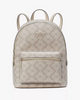 KATE SPADE  Signature Spade Flower Backpack - Dark Beige Multi image