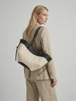 POLENE Cyme Mini Black Woven Edition image 1