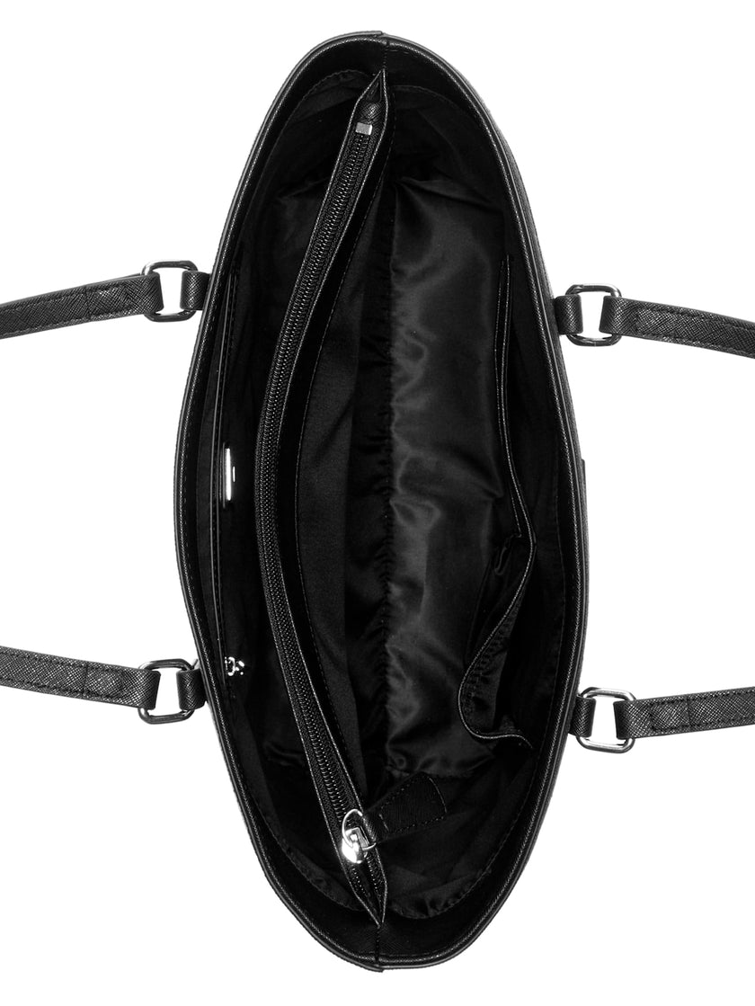 Guess Hilda Logo Tote - Black image 3