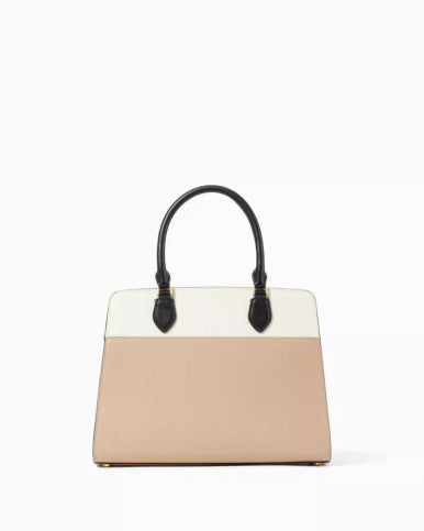 KATE SPADE  Madison Medium Satchel - Toasted Hazelnut Multi image 3