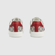 GUCCI Ace Sneakers With Web Stripe For Men - Beige Blue image 0